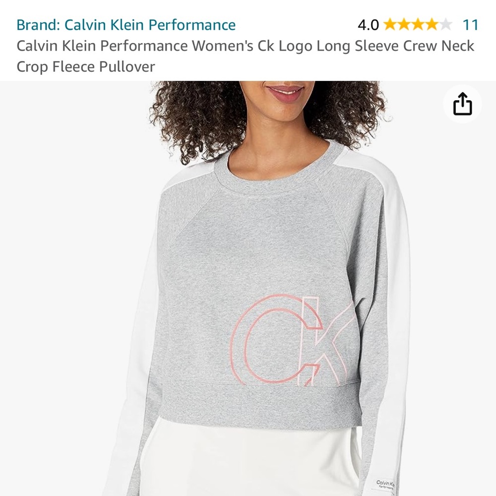 Calvin Klein Performance Sweatshirt